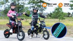 RCB R9X 12 Moto Électrique pour Enfants Moteur 250W 36V 15,5 mph VTT Électrique