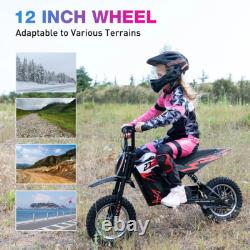 RCB R9X Moto Électrique Enfant 12'' 300W Moto Électrique Enfant 15KM Autonomie