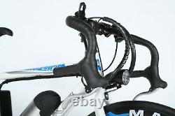 Road Race E Bike Mak Steel Frame Electric Racer Bike Batterie Et Moteur Alimenté