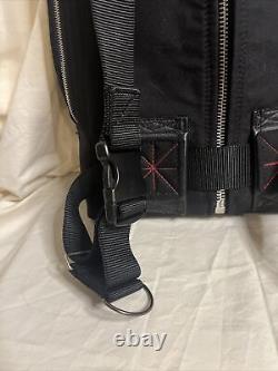 Sac à dos en toile imperméable en nylon avec jet pack Platinum Dirt, équipement de vélo et de moto