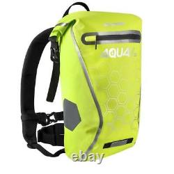 Sac à dos étanche haute visibilité Oxford Aqua V12 / V20 pour vélo, moto et scooter