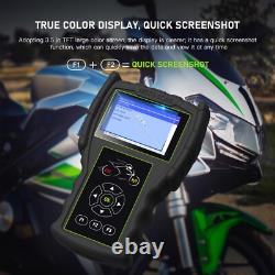 Scanner de Diagnostic de Moto Authentique OBDII pour Kawasaki Yamaha HONDA