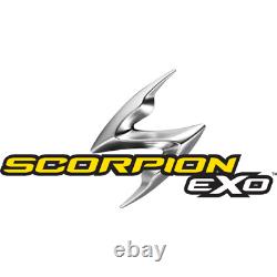 Scorpion Exo Tech Pulse Black Neon Yellow Motorbike Casque Avant Flip