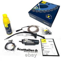 Scottoiler V System Automatic Motorcycle Chain Lube Oiler Kit