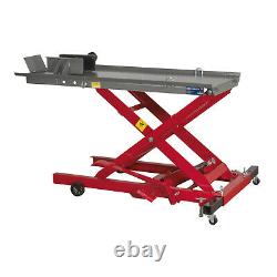 Sealey Mc365 Hydraulic Motorcycle Motorcycle Lift Ramp Bench 365kg Capacité