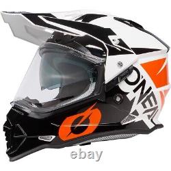Sierra Oneal 2 V. 23 Motocycles D'aventure Helmet Noir/taille Orange X-large