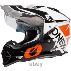 Sierra Oneal 2 V. 23 Motocycles D'aventure Helmet Noir/taille Orange X-large