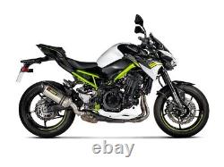 Silencieux Akrapovic TI/CF Slip On Line pour Kawasaki Z 900 ADAPTÉ À 2017 À 2024