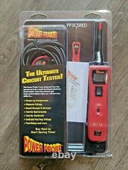 Sonde De Puissance III Circuit Tester & Voltmeter Kit Clamshell Red #pp3csred