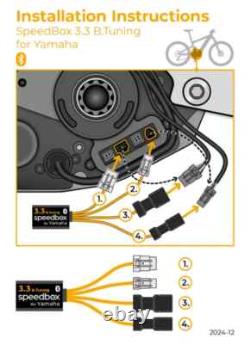 SpeedBox 3.3 B. Réglage pour moteurs Yamaha PW-X3, PW-S2 et Yamaha YDX-Moro 05, 07