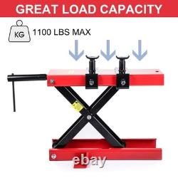 Support de moto lourd 500 kg, cric élévateur à ciseaux pour atelier