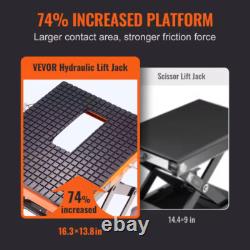 Table élévatrice hydraulique pour moto 350 LBS, support de ciseaux pour moto tout-terrain, ATV 4 roues