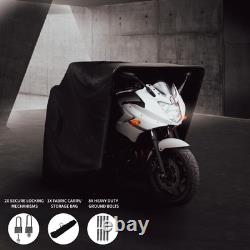 Tente de moto imperméable abri de stockage extérieur