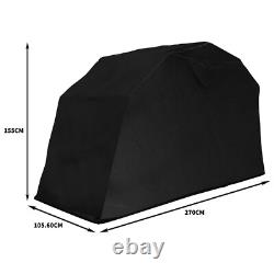Tente de moto imperméable abri de stockage pour moto scooter avec verrouillage