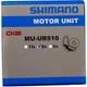 Unité De Moteur Shimano Alfine Mu-ur510 Alfine Di2 Noire 8 Vitesses Pour Vélo