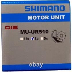 Unité de moteur Shimano Alfine MU-UR510 Alfine Di2 noire 8 vitesses pour vélo
