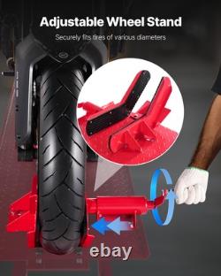 VEVOR 1000lbs Vérin hydraulique pour moto, élévateur, support pour motos tout terrain et de route, ATV