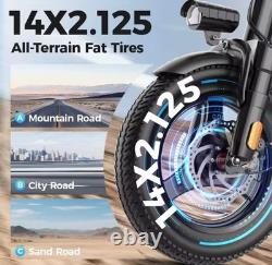 Vélo Électrique Pliable GS3 Moteur 350W Batterie 48V Écran LED