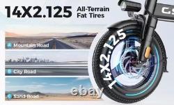 Vélo Électrique Pliable GS3 Moteur 350W Batterie 48V Écran LED