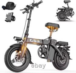 Vélo Électrique Pliable GS3 Moteur 350W Batterie 48V Écran LED