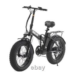 Vélo Électrique Pliant SHIMANO 20 36V 13Ah 250W Ville Ebike 25 km/h Pneus Épais