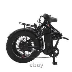 Vélo Électrique Pliant SHIMANO 20 36V 13Ah 250W Ville Ebike 25 km/h Pneus Épais