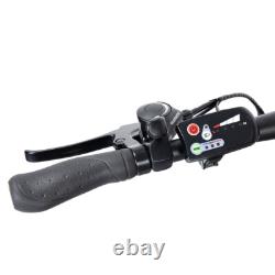 Vélo électrique tout-terrain moteur 250W autonomie 65km 21 vitesses frein à disque IPX4 noir