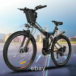 Vélos Électriques Vélo De Montagne Électrique 26 Pliage E-bike High Motor City Bike Royaume-uni