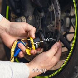 Verrou à disque haute sécurité Oxford Beast LK121 pour moto et vélo, vendu sécurisé diamant