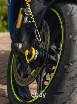 Verrou à disque haute sécurité Oxford Beast LK121 pour moto et vélo, vendu sécurisé diamant