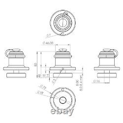 Verrou de disque de moto Oxford Beast Sold Secure - Antivol pour freins de vélos