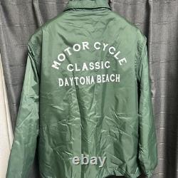 Veste CLASSIQUE de moto de DAYTONA BEACH taille L