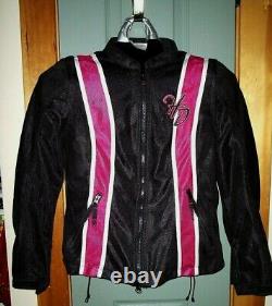 Veste Harley Davidson Riding Gear doublée en filet Taille Sm pour femme Style! Unique! L@@k