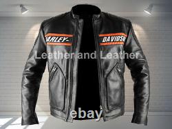Veste Wwe Goldberg Motorcycle Biker Leather Jacket Harley Davidson Motorcycle