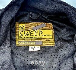 Veste de motard Sweep Racing pour moto taille 42 moyenne, neuve avec étiquettes, coût 212 £ neuve
