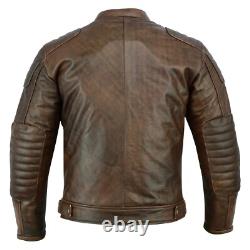 Veste de moto en cuir Richa Daytona 2 style en cuir de vache véritable