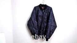 Veste de moto sportive en cuir noir bordeaux pour homme, gravée, taille 4XL