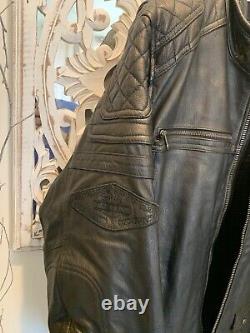 Veste en cuir Harley Davidson Benson Vintage Bronze XL 97155-17VM