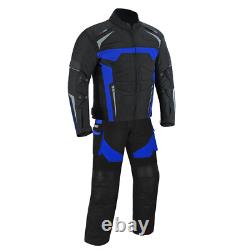 Veste et Pantalons Armés Imperméables de Moto Costume pour Hommes CE