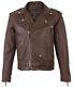 Vestes En Cuir Brun Pour Homme Smart Brown Collection Real Leather Jour Suivant