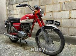 Vintage 1972 Honda Cb125 S Motorcycle Classique