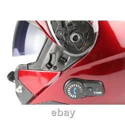Viper Rs-v191 Bluetooth Flip Avant Moto Moto Crash Casque Dvs- 2022