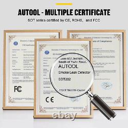 Voiture Evap Smoke Machine Leak Detector Testeur Automotive Fuel Pipe Diagnostic Tool